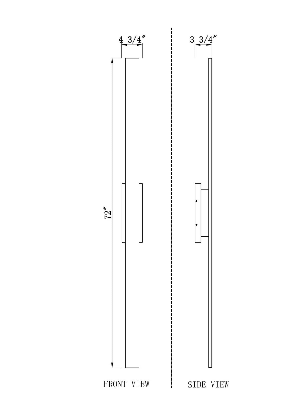 Stylet 4 Light Outdoor Wall Light