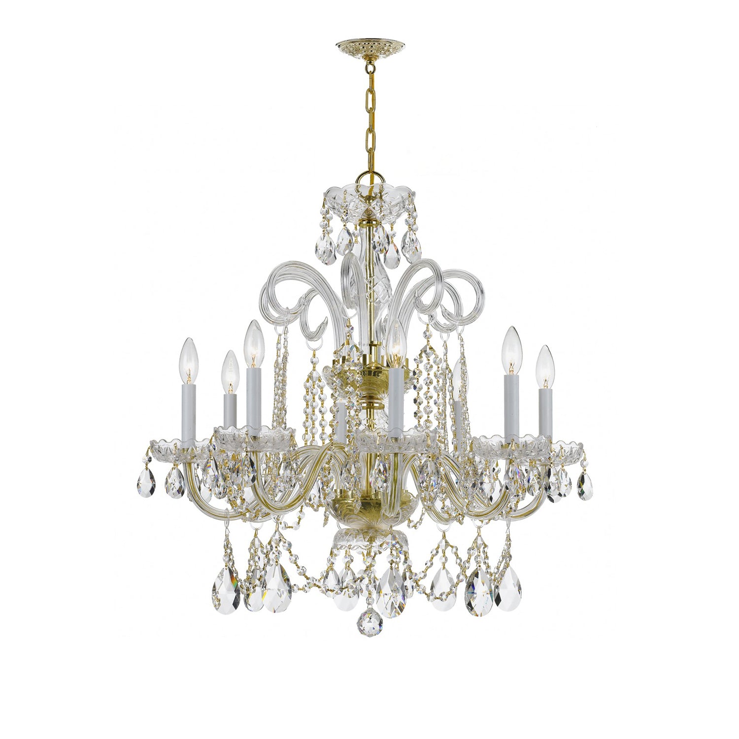 Traditional Crystal 27'' Chandelier