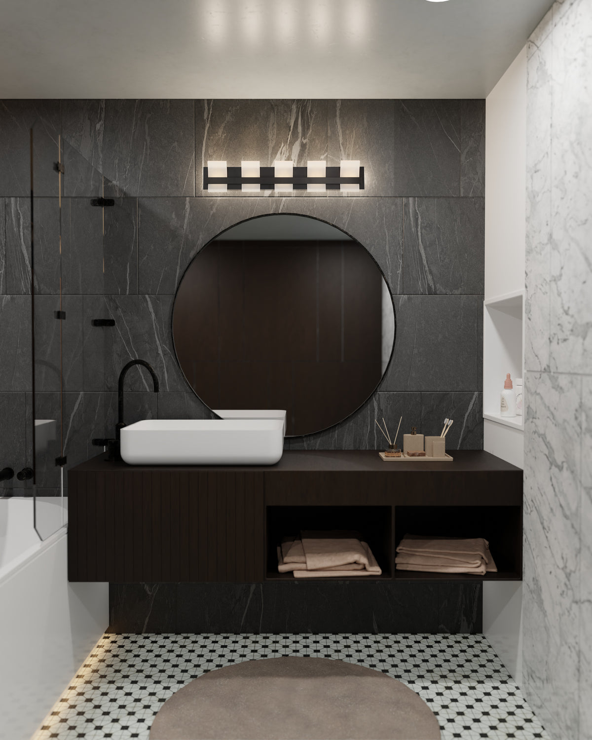 Cambridge 5-Light 36" Integrated LED Vanity