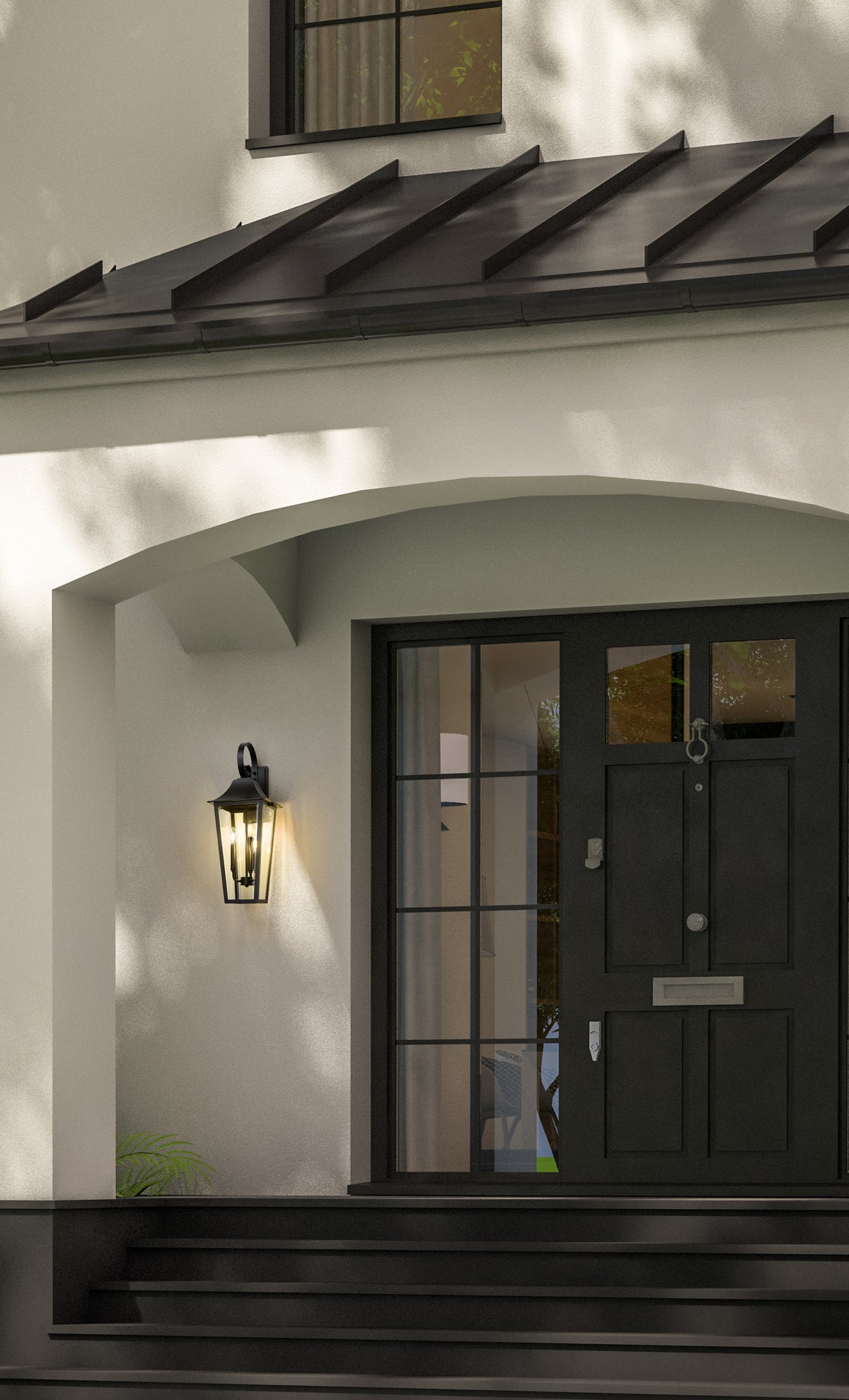 Gannon 3 Light Outdoor Wall Light
