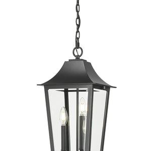 Gannon 3 Light Outdoor Chain Mount Ceiling Fixture