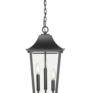 Gannon 3 Light Outdoor Chain Mount Ceiling Fixture