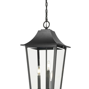 Gannon 3 Light Outdoor Chain Mount Ceiling Fixture