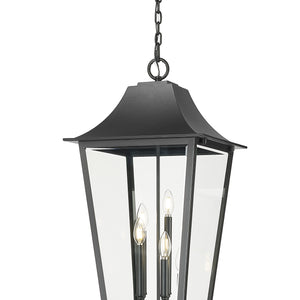 Gannon 5 Light Outdoor Chain Mount Ceiling Fixture