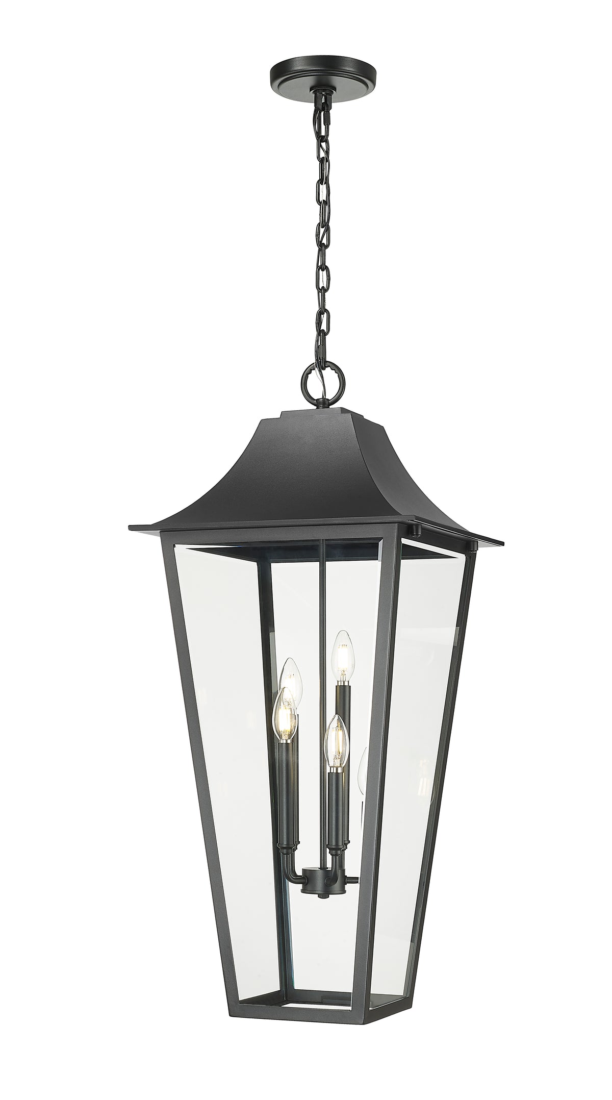 Gannon 5 Light Outdoor Chain Mount Ceiling Fixture
