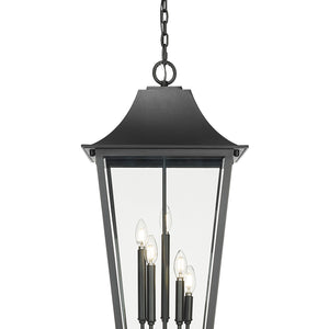 Gannon 5 Light Outdoor Chain Mount Ceiling Fixture