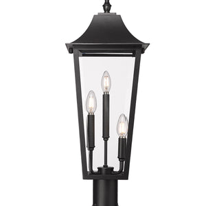 Gannon 3 Light Outdoor Pier Mounted Fixture