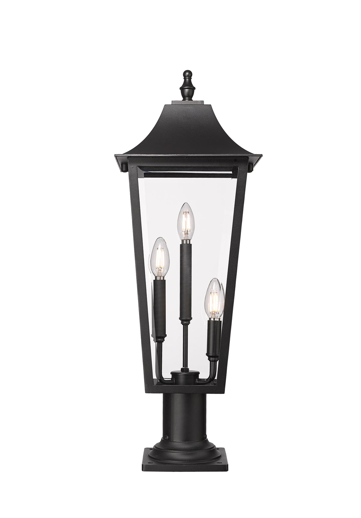 Gannon 3 Light Outdoor Pier Mounted Fixture