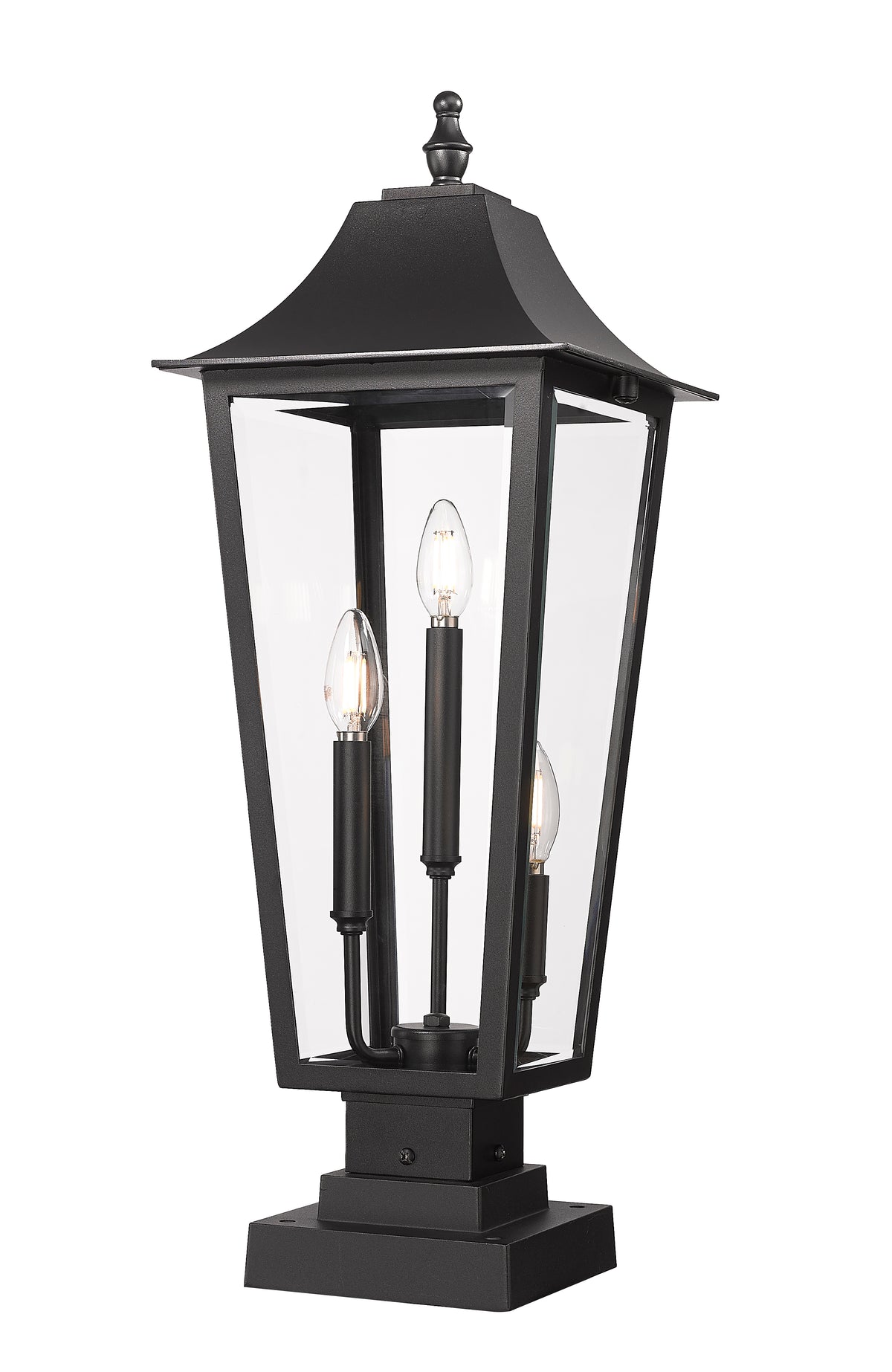 Gannon 3 Light Outdoor Pier Mounted Fixture