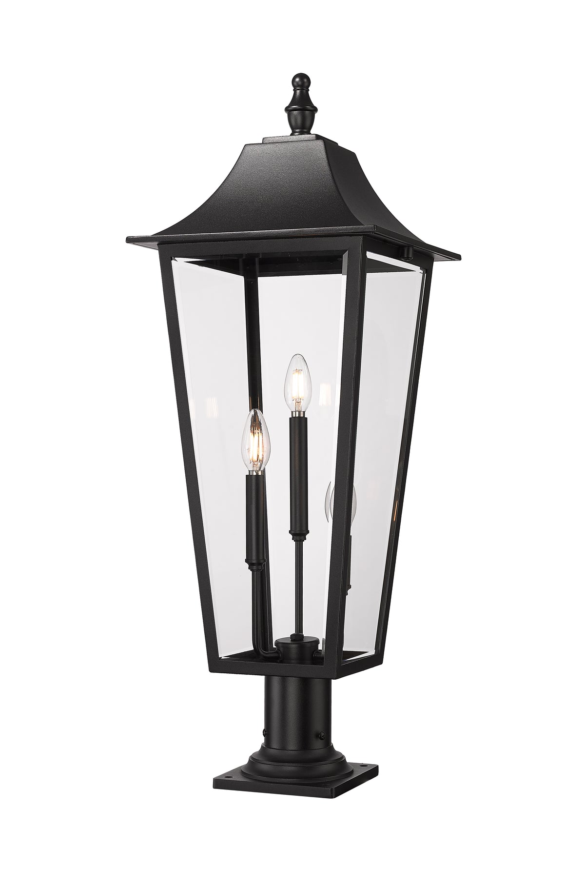 Gannon 3 Light Outdoor Pier Mounted Fixture