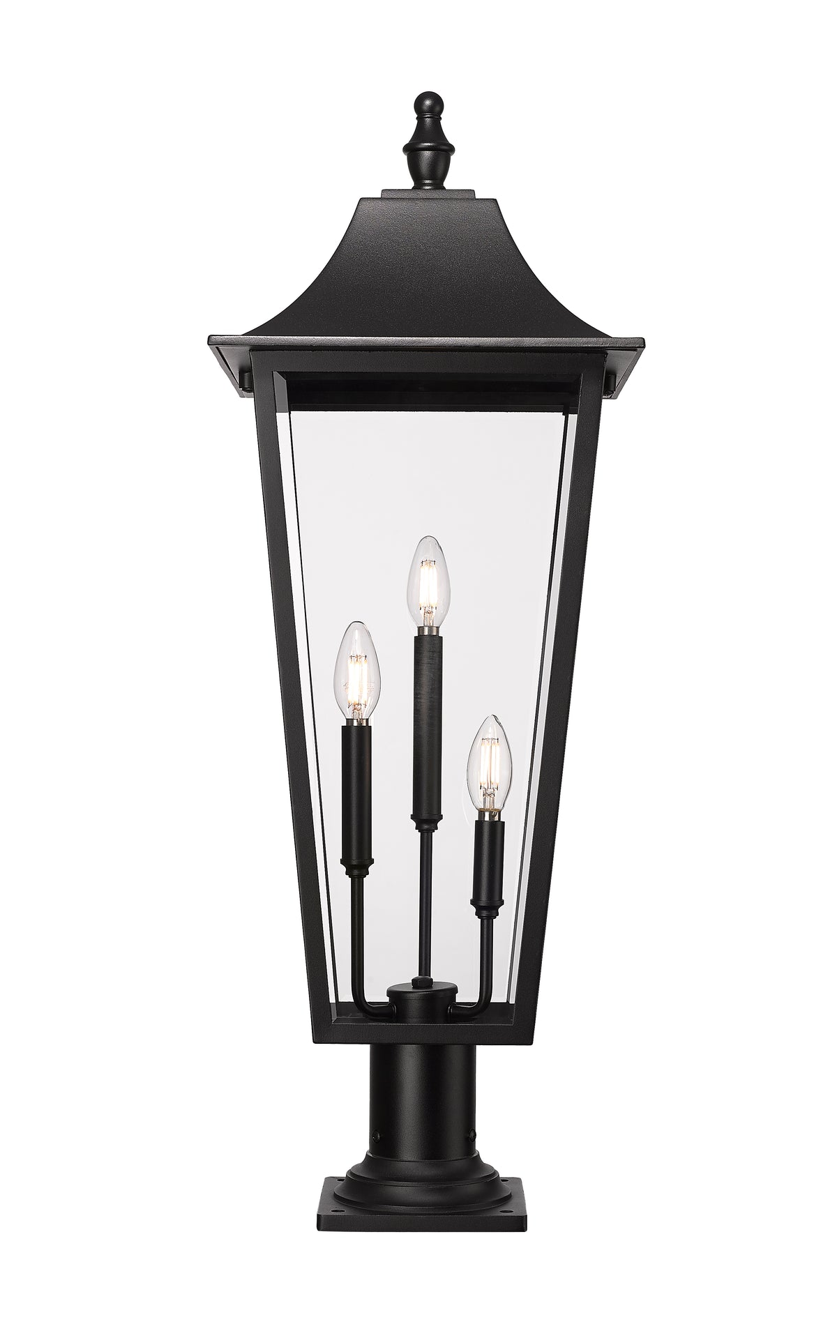 Gannon 3 Light Outdoor Pier Mounted Fixture