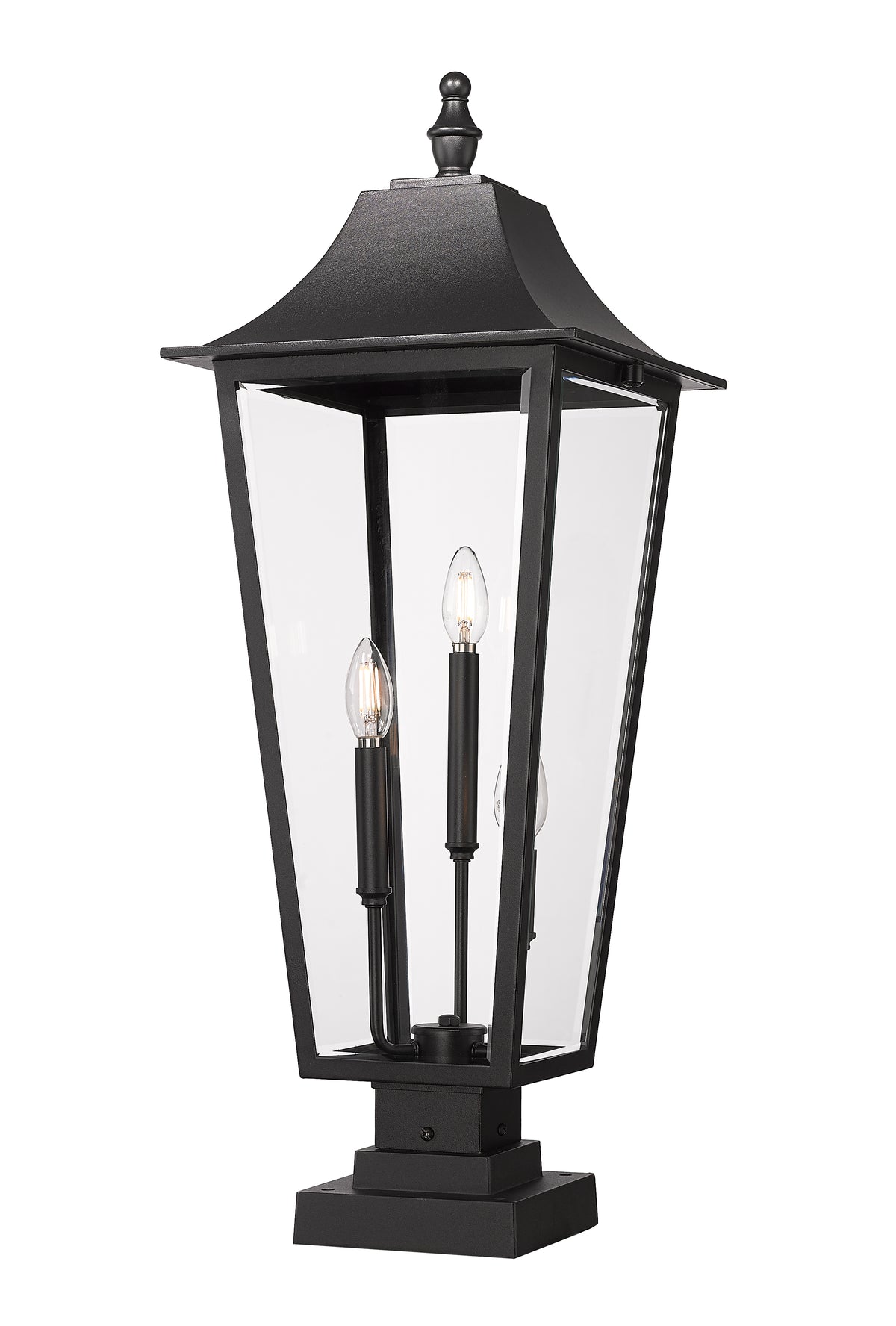 Gannon 3 Light Outdoor Pier Mounted Fixture