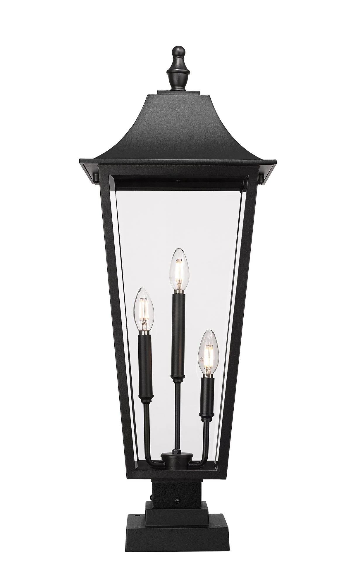 Gannon 3 Light Outdoor Pier Mounted Fixture