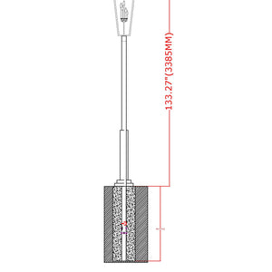 Gannon 5 Light Outdoor Post Mounted Fixture