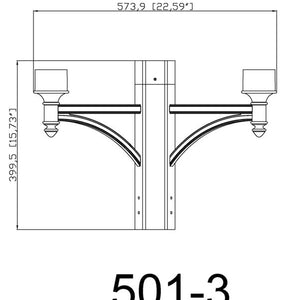 Outdoor Post Top Adapter