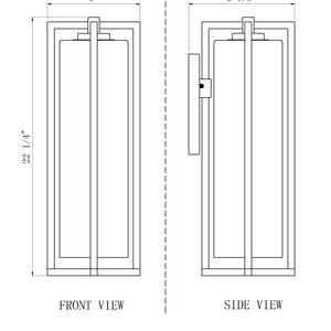 Aura 22.25-in Outdoor