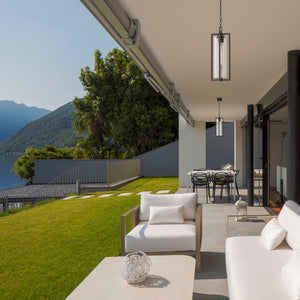 Aura 8-in Outdoor Pendant