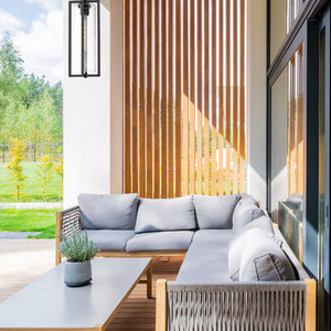 Aura 8-in Outdoor Pendant