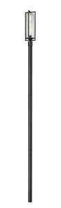 Aura 1 Light Outdoor Post Mounted Fixture