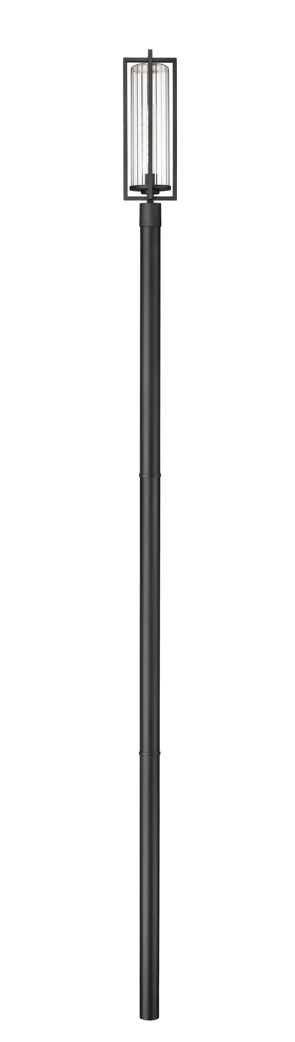 Aura 1 Light Outdoor Post Mounted Fixture