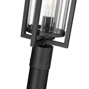 Aura 1 Light Outdoor Post Mounted Fixture