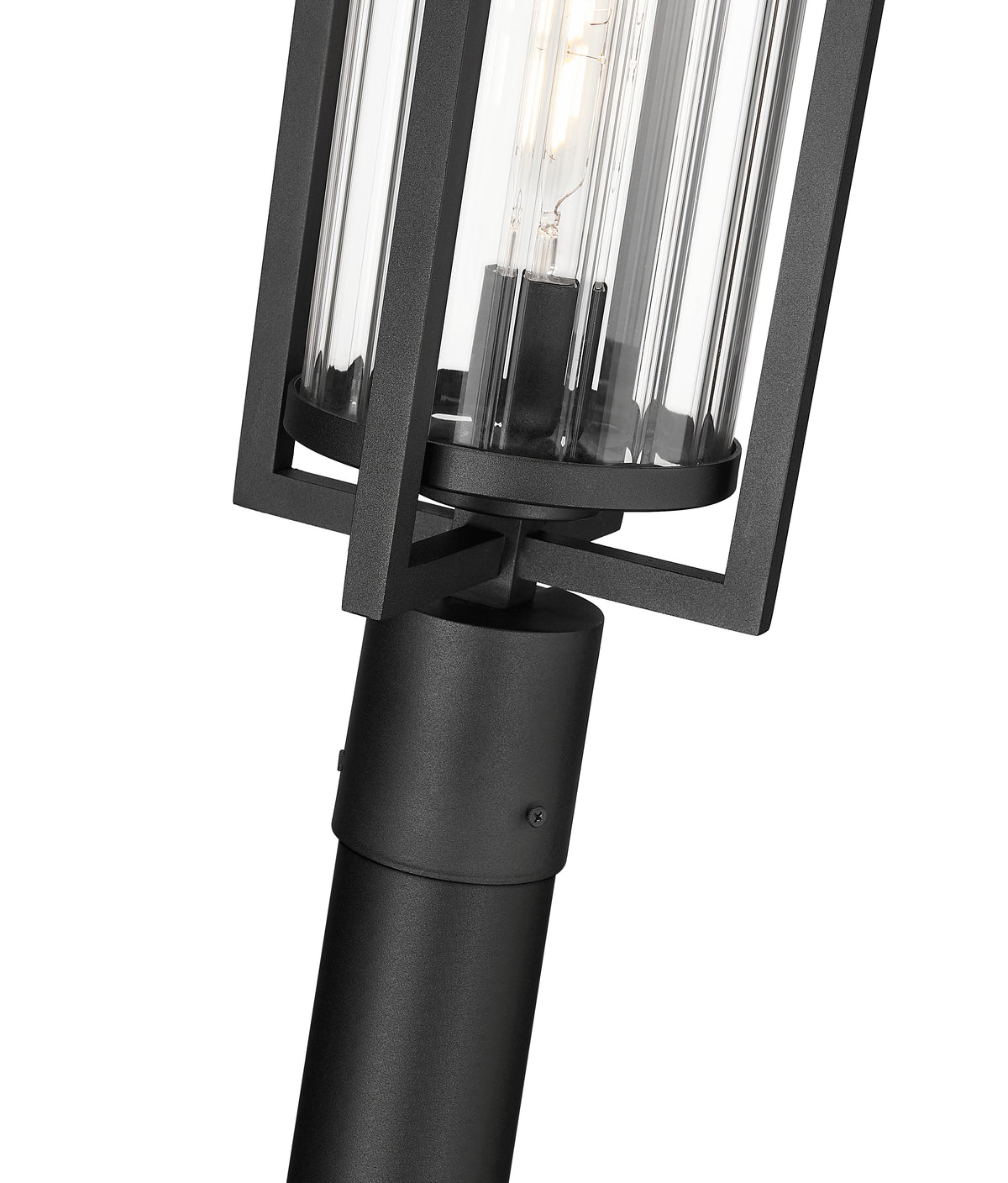 Aura 1 Light Outdoor Post Mounted Fixture
