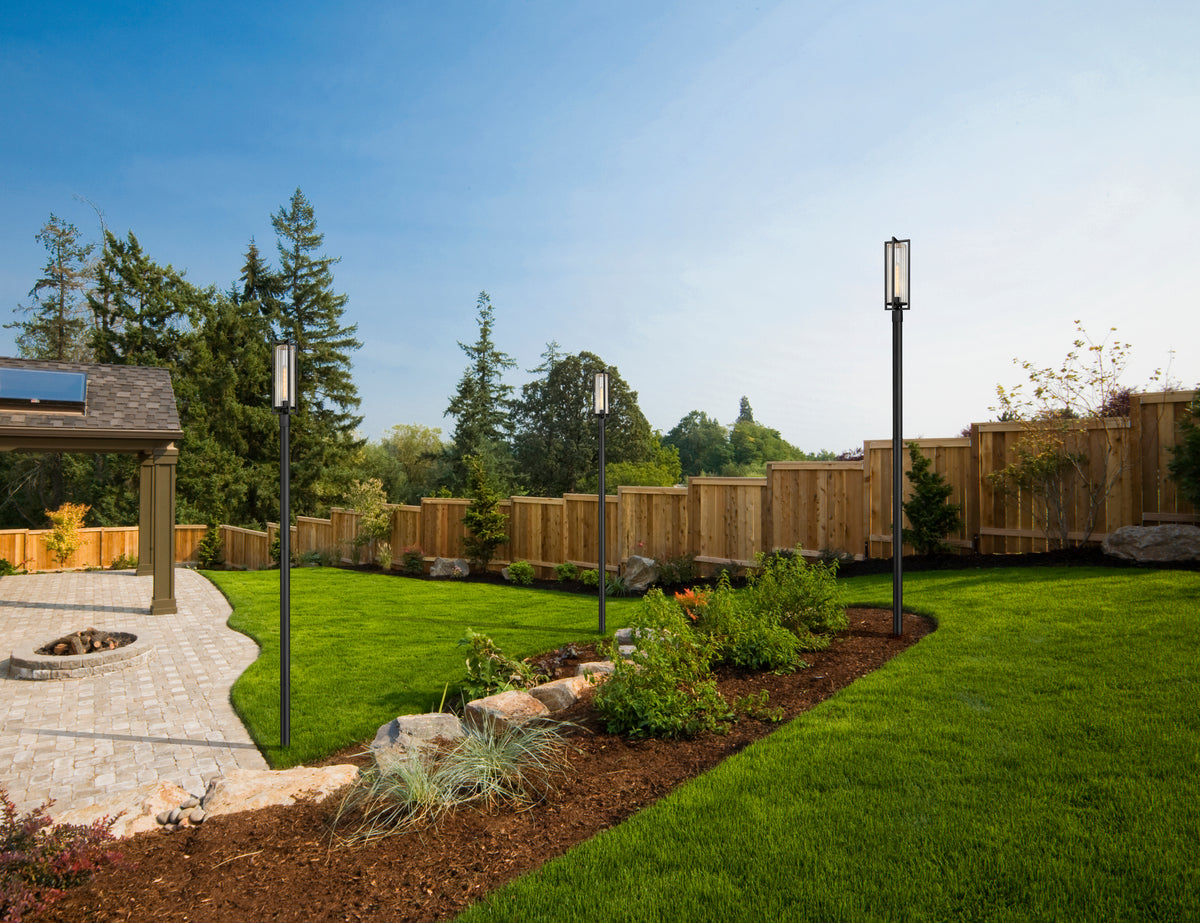 Aura 1 Light Outdoor Post Mounted Fixture