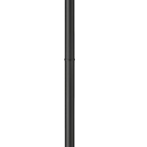 Aura 1 Light Outdoor Post Mounted Fixture