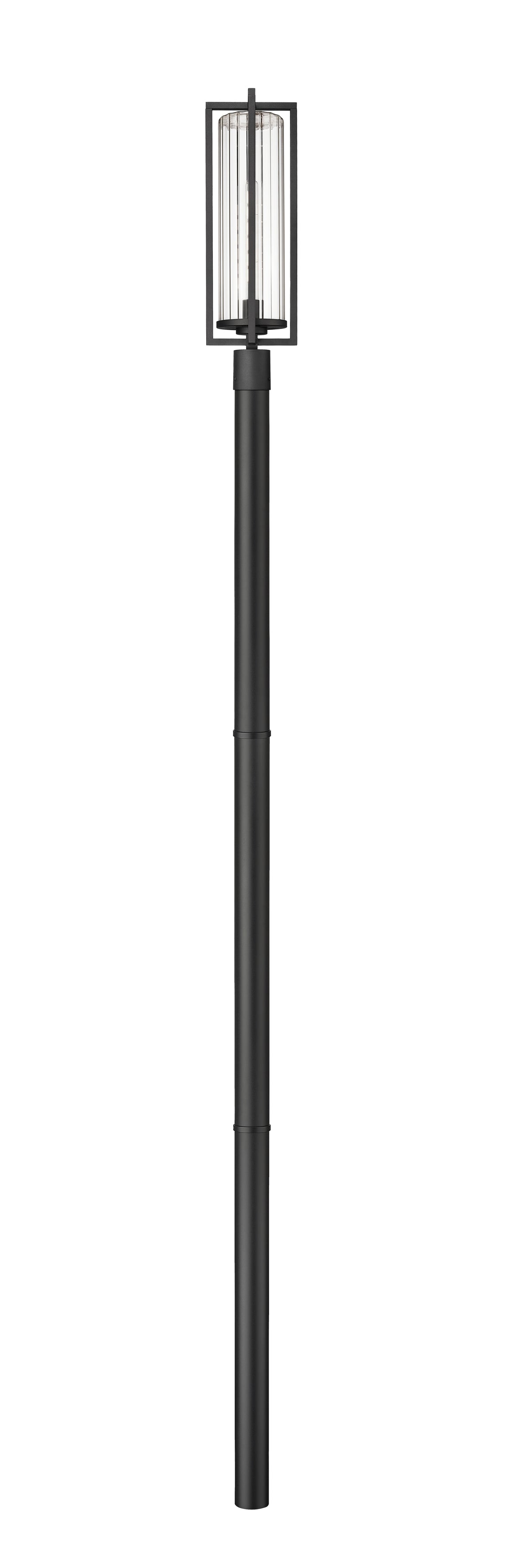 Aura 1 Light Outdoor Post Mounted Fixture