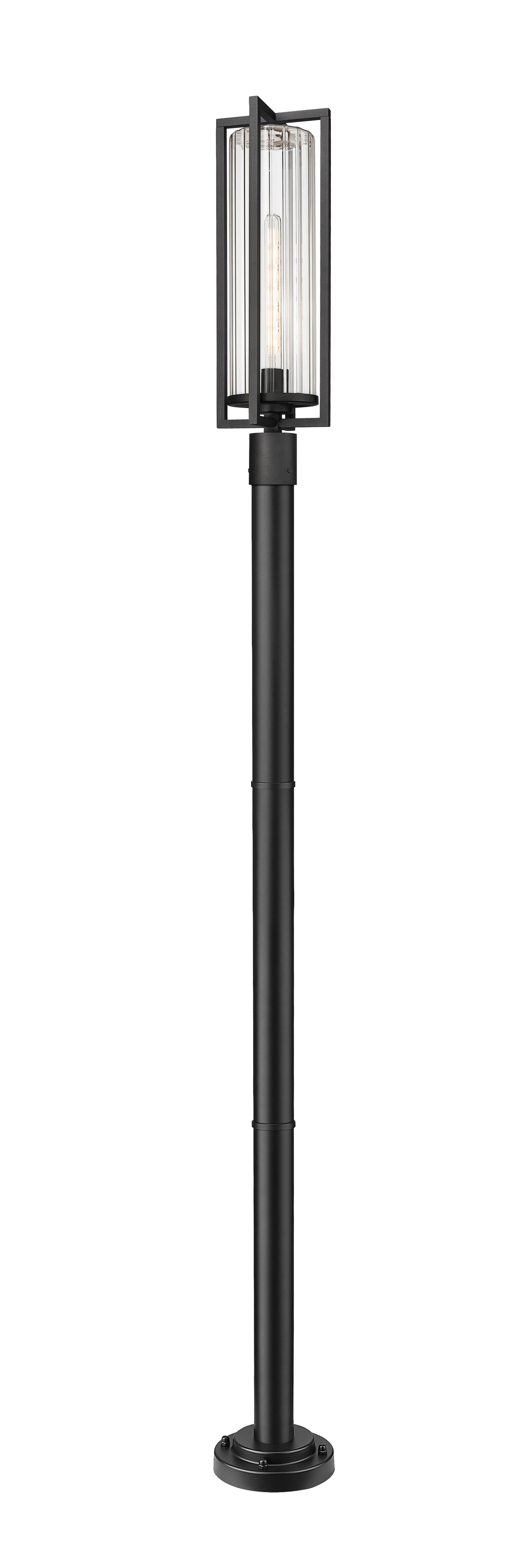 Aura 1 Light Outdoor Post Mounted Fixture