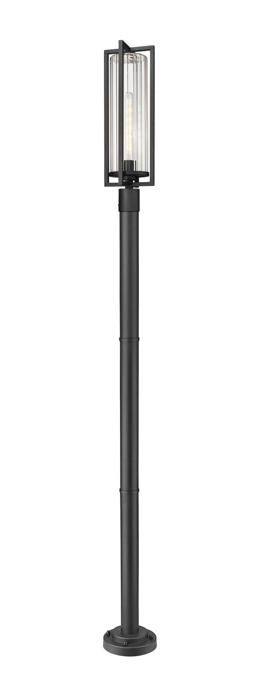 Aura 1 Light Outdoor Post Mounted Fixture