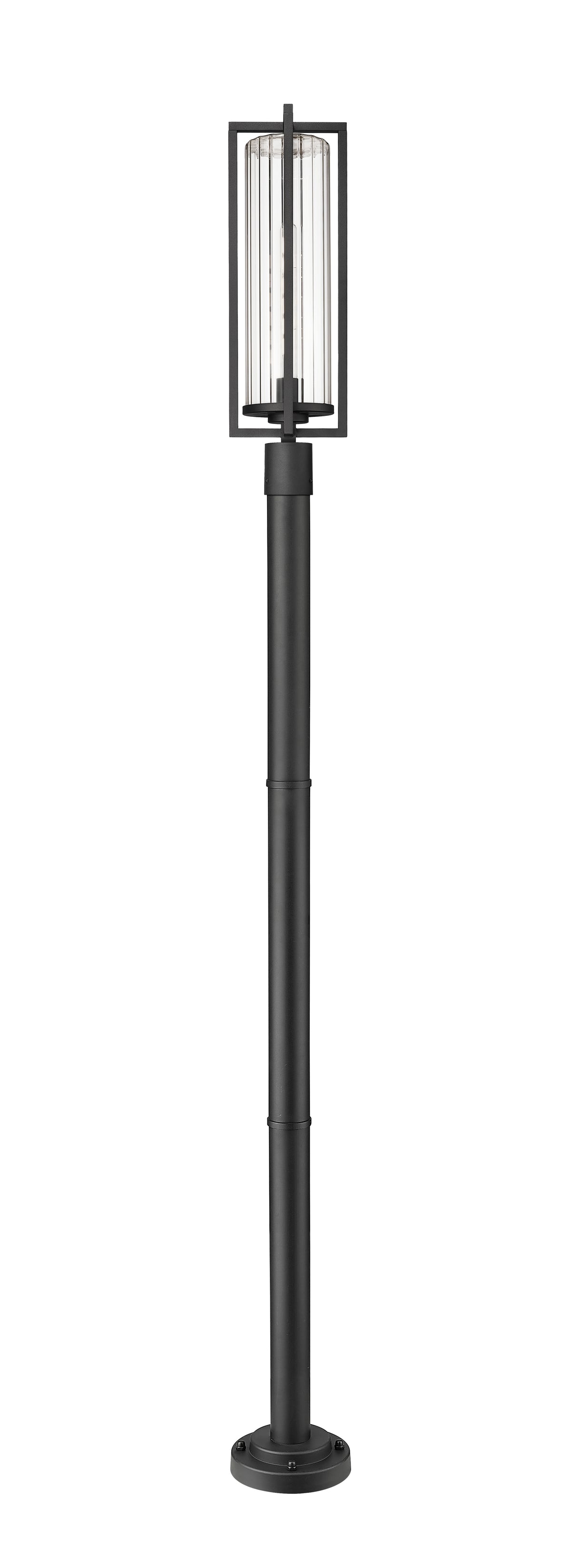 Aura 1 Light Outdoor Post Mounted Fixture