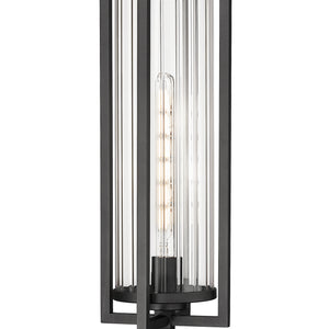 Aura 1 Light Outdoor Post Mount Fixture