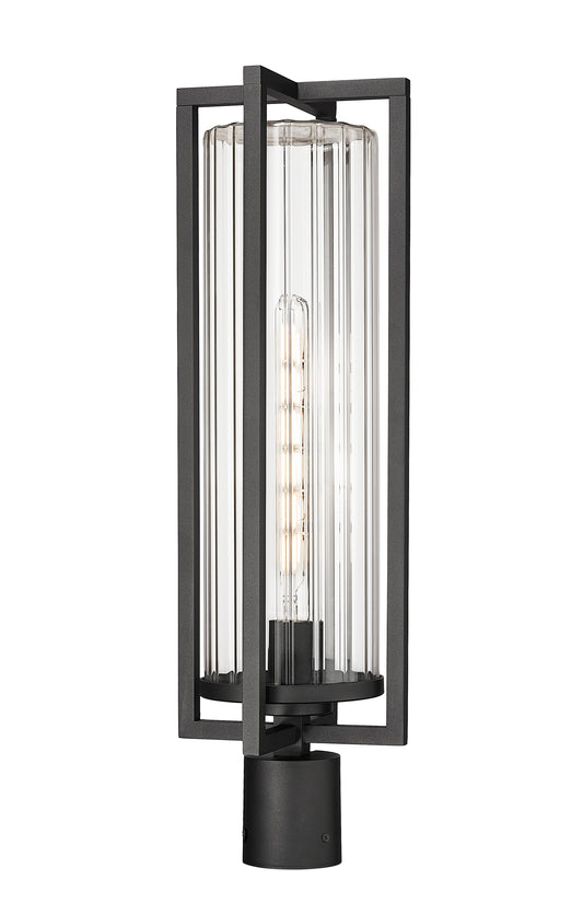 Aura 1 Light Outdoor Post Mount Fixture