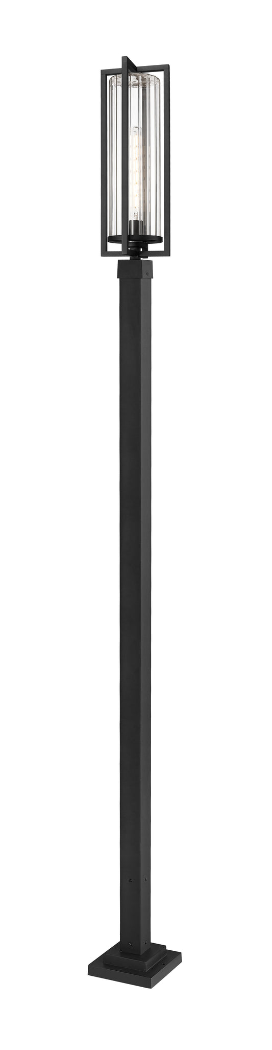 Aura 1 Light Outdoor Post Mounted Fixture