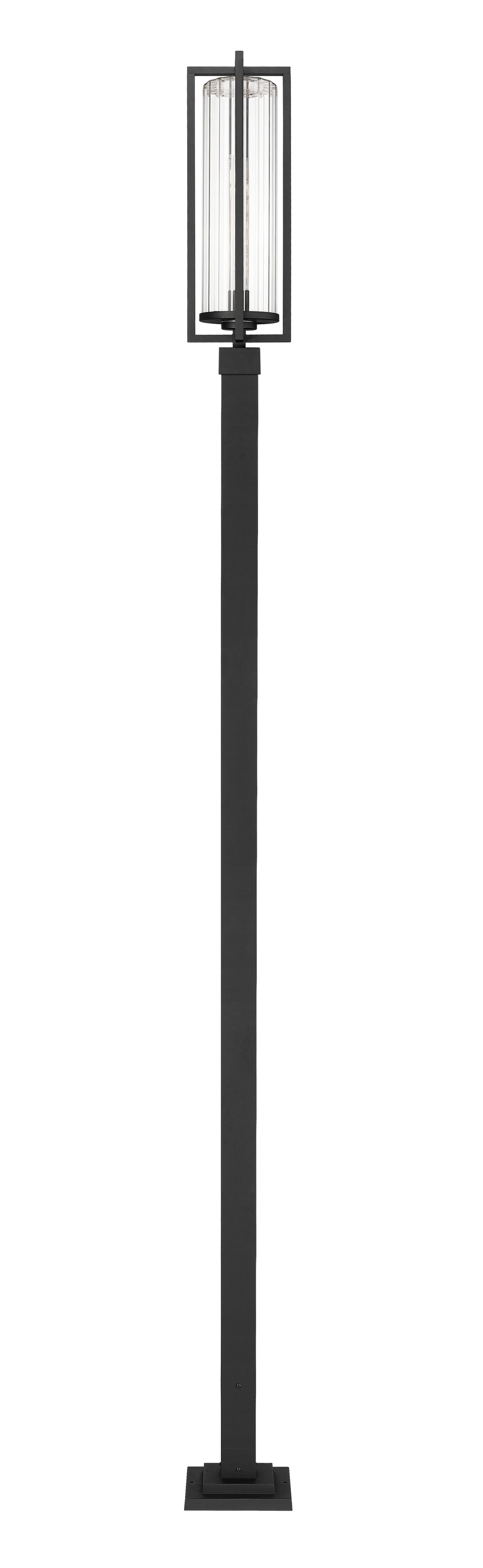 Aura 1 Light Outdoor Post Mounted Fixture