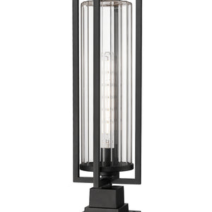Aura 1 Light Outdoor Pier Mounted Fixture