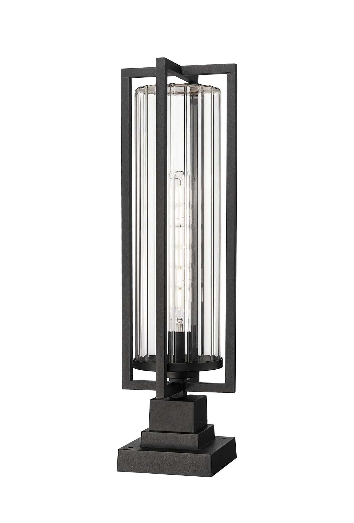 Aura 1 Light Outdoor Pier Mounted Fixture