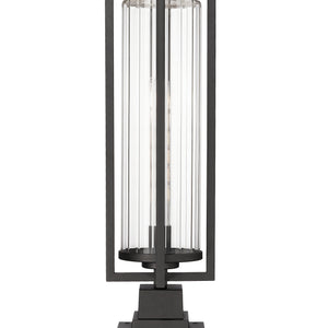 Aura 1 Light Outdoor Pier Mounted Fixture