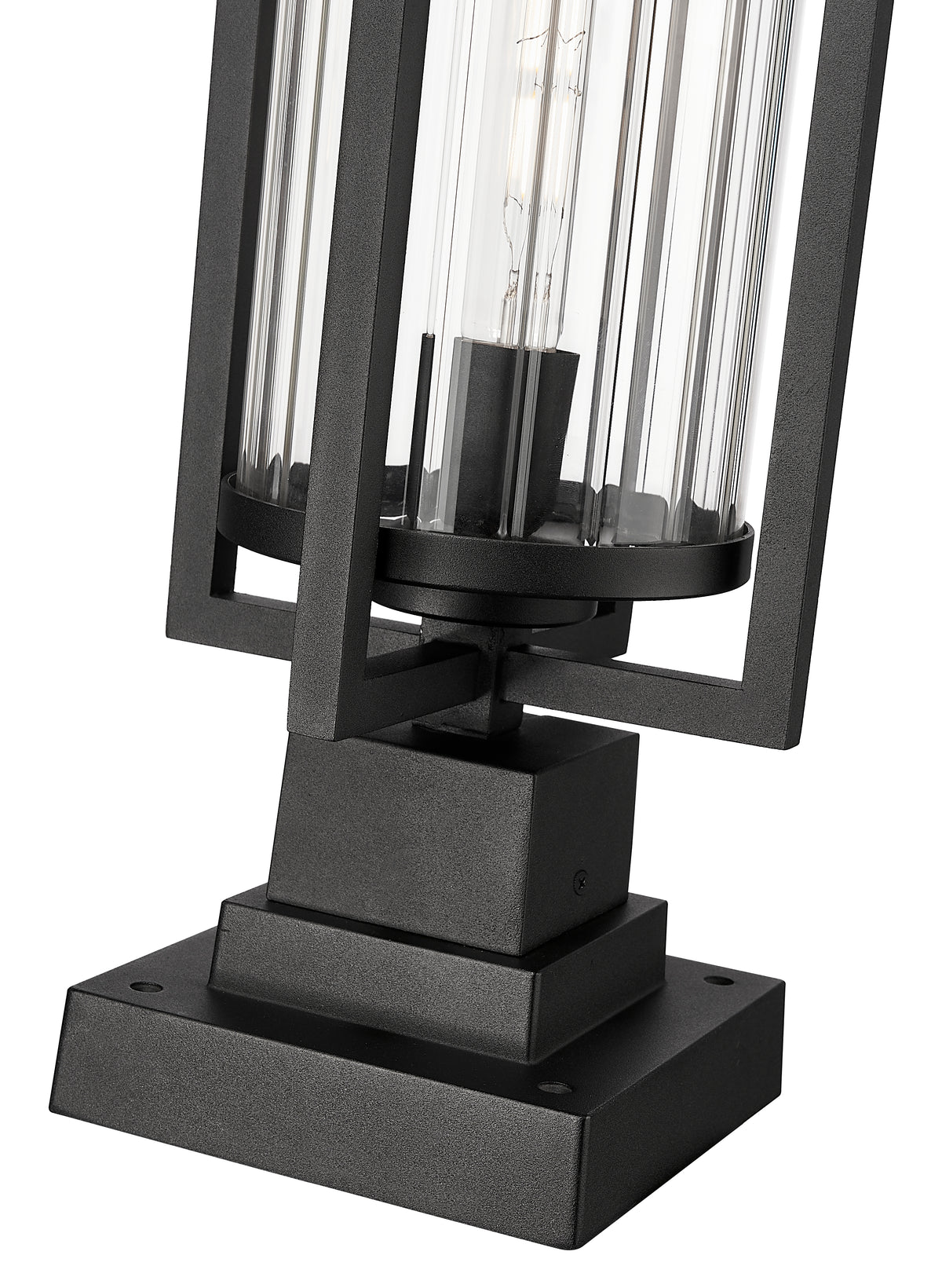 Aura 1 Light Outdoor Pier Mounted Fixture