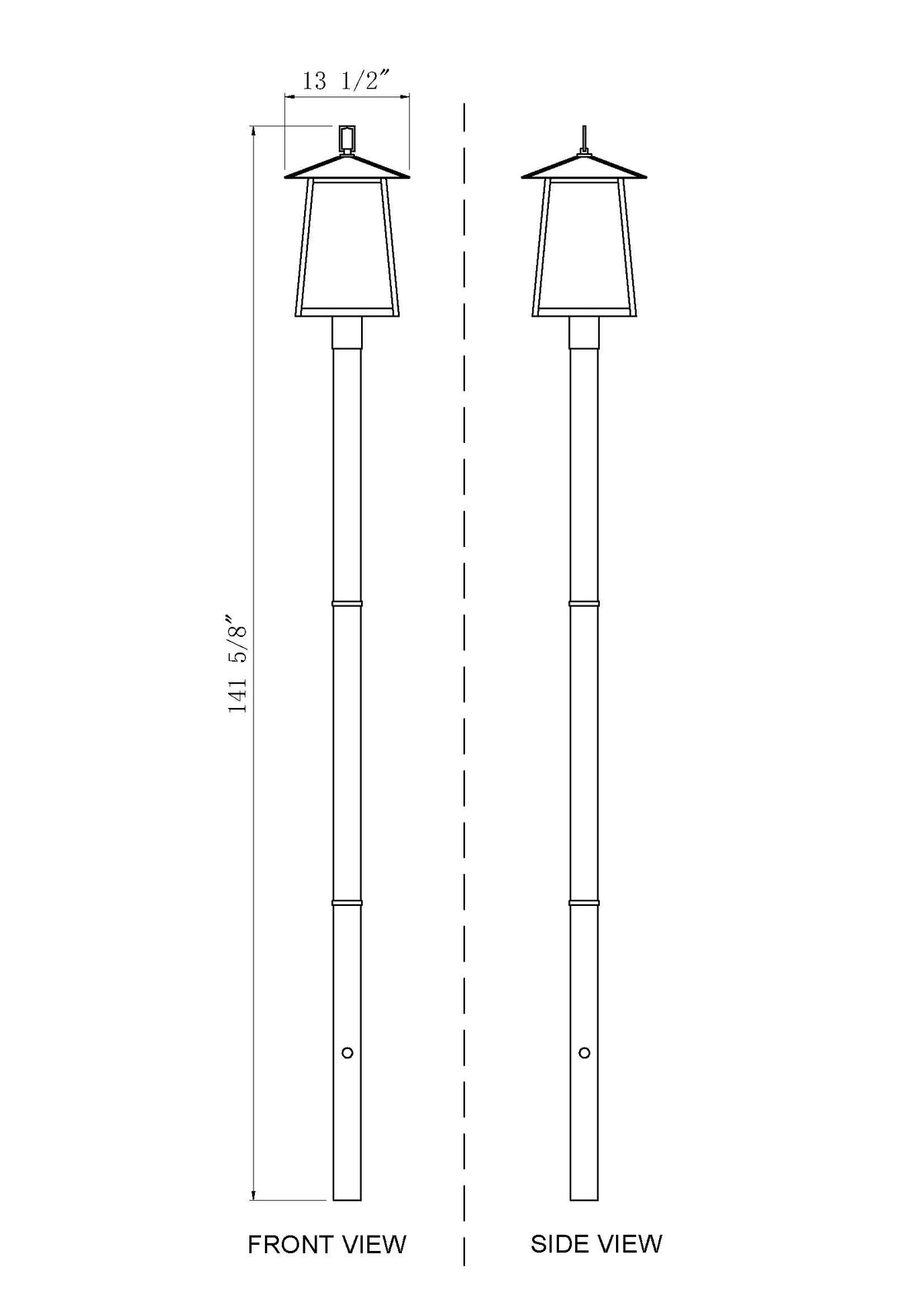 Rainer 4 Light Outdoor Post Mounted Fixture