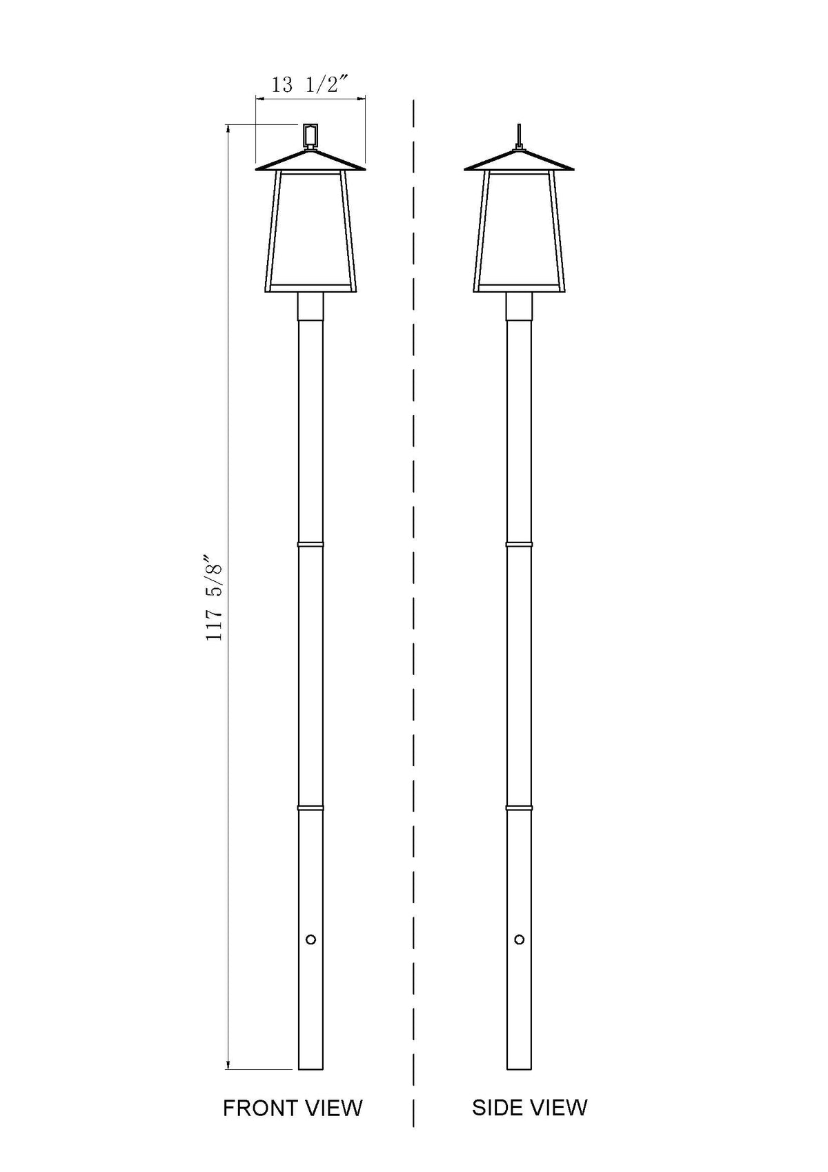 Rainer 4 Light Outdoor Post Mounted Fixture