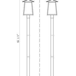 Rainer 4 Light Outdoor Post Mounted Fixture