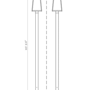 Rainer 4 Light Outdoor Post Mounted Fixture