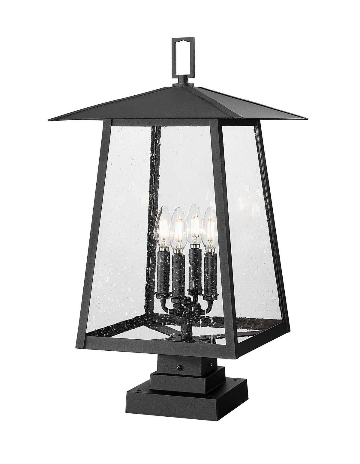 Rainer 4 Light Outdoor Pier Mounted Fixture