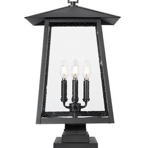 Rainer 4 Light Outdoor Pier Mounted Fixture