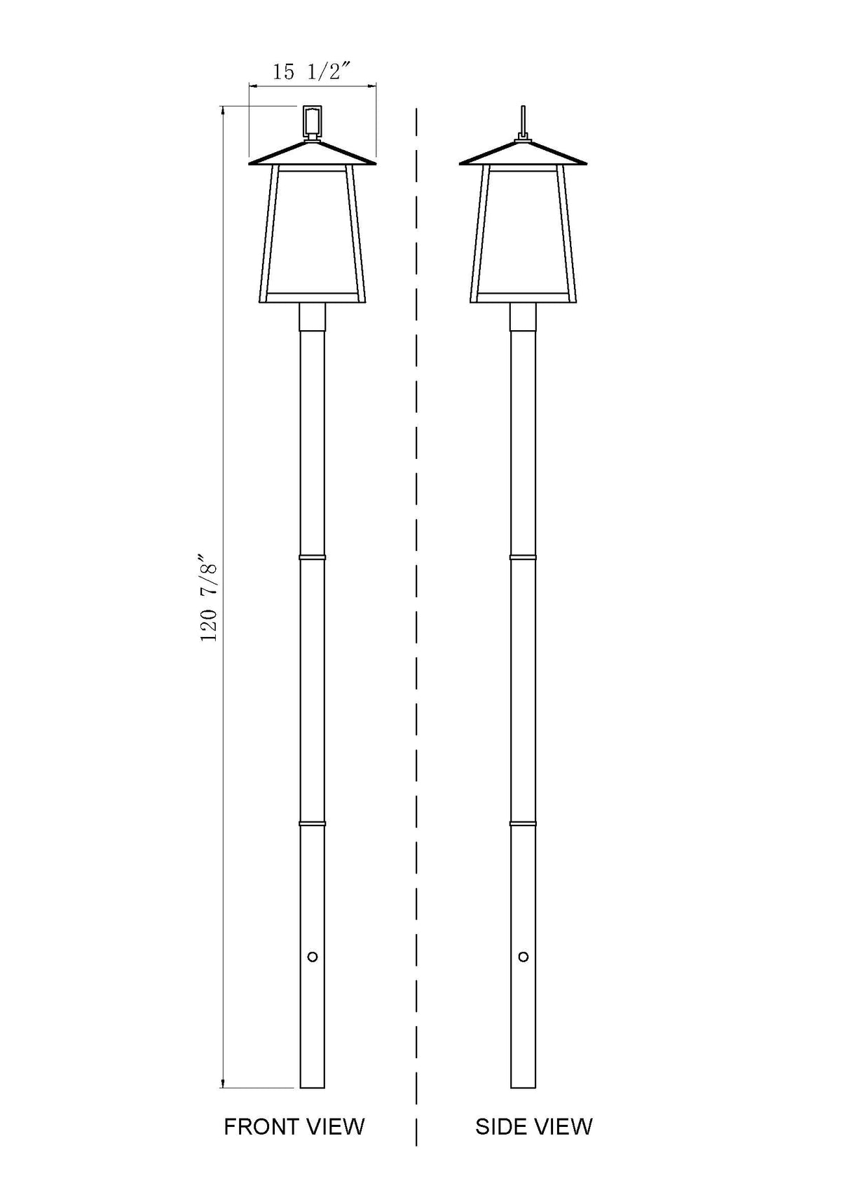 Rainer 5 Light Outdoor Post Mounted Fixture