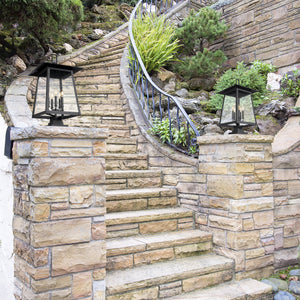 Rainer 5 Light Outdoor Pier Mounted Fixture