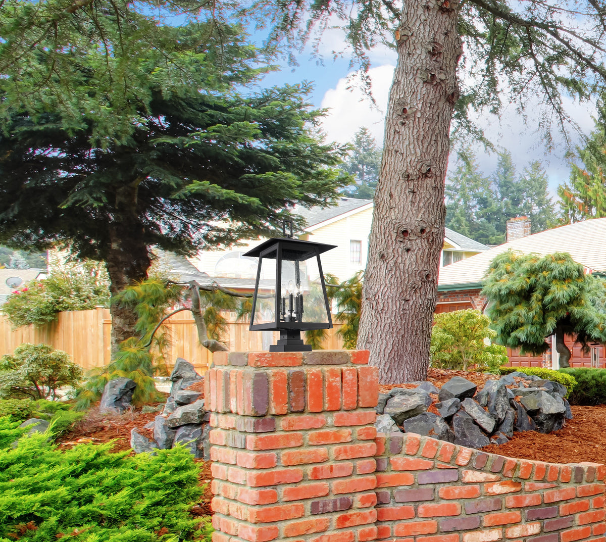 Rainer 5 Light Outdoor Pier Mounted Fixture