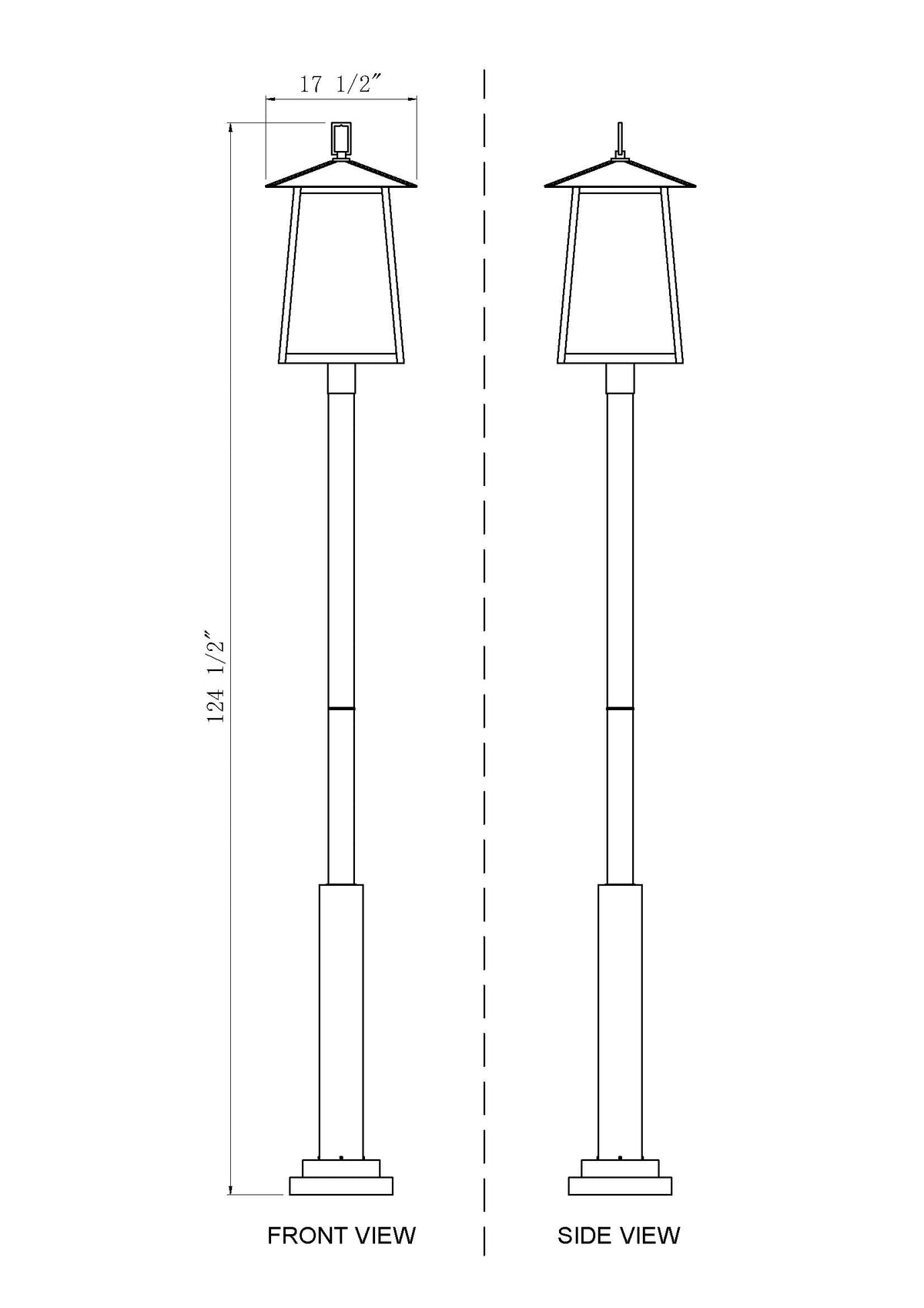 Rainer 6 Light Outdoor Post Mounted Fixture